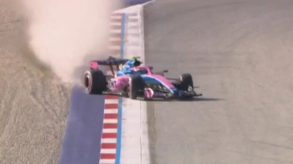Franco Colapinto en el GP de Austria