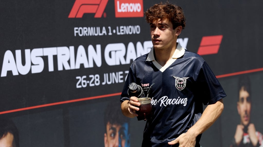 Franco Colapinto en el Gran Premio de Austria