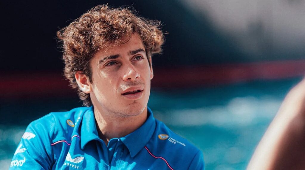 Franco Colapinto en el circuito de Silverstone
