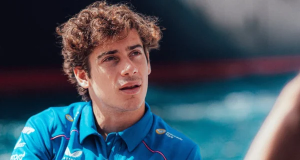 Franco Colapinto en el circuito de Silverstone