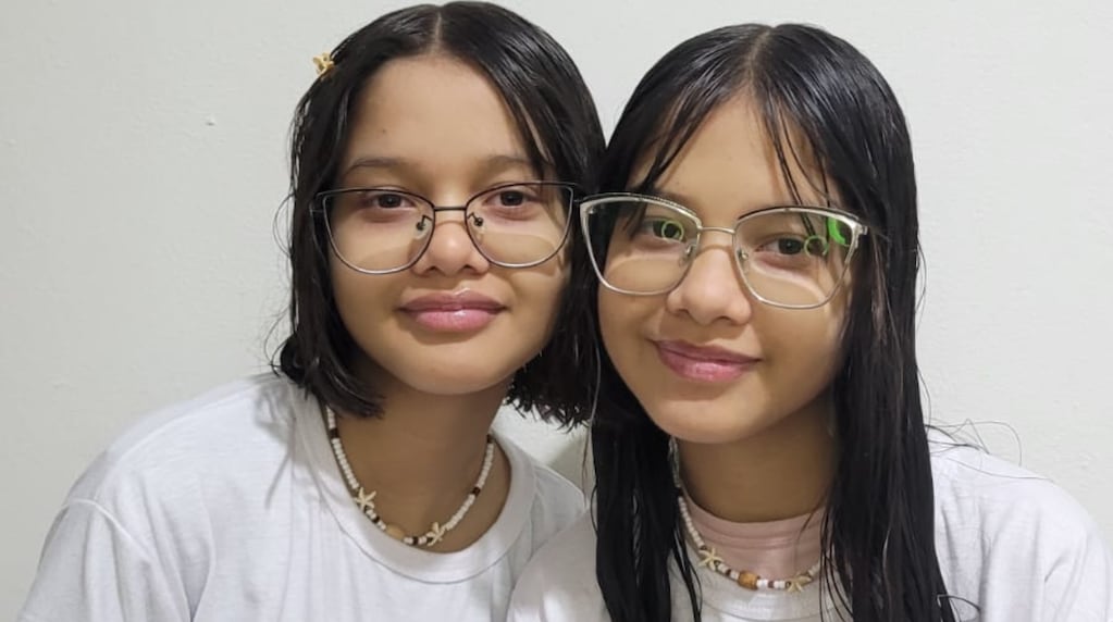 Mayra y Daiana tras su trasplante renal en el Hospital Garrahan