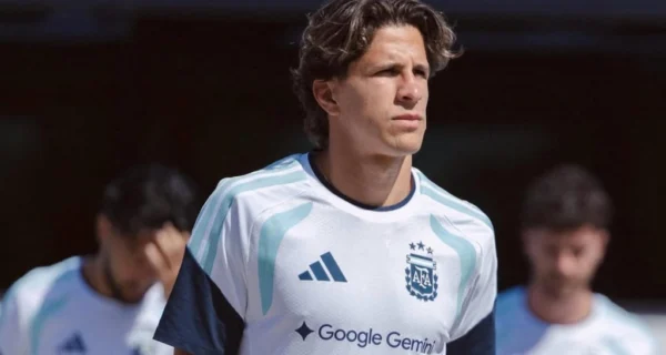Giuliano Simeone en la Selección argentina durante el Mundial 2026