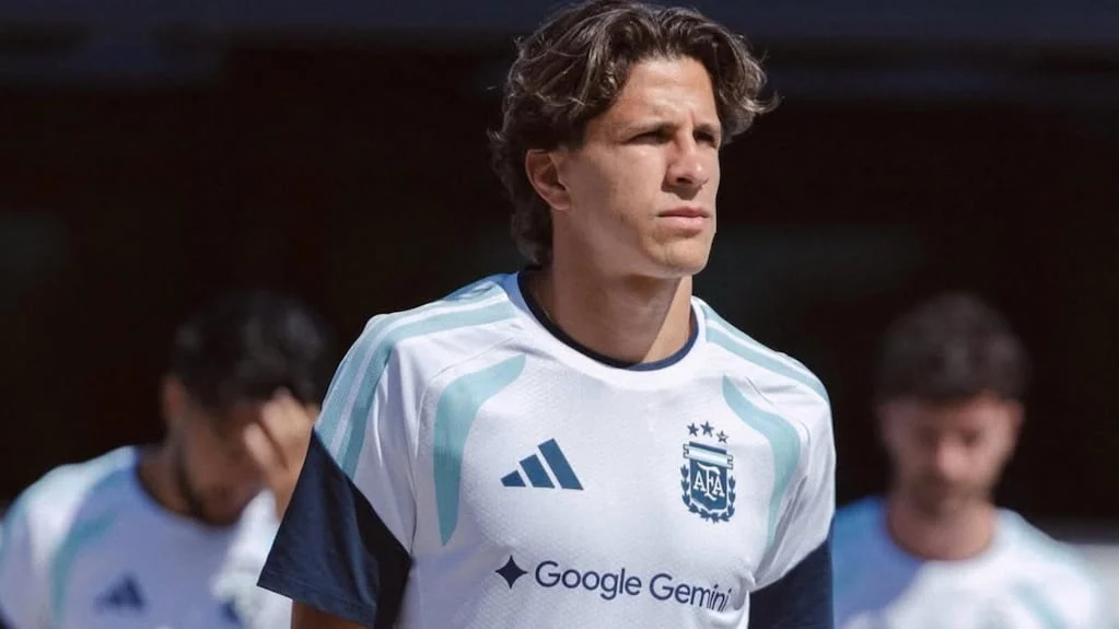 Giuliano Simeone en la Selección argentina durante el Mundial 2026