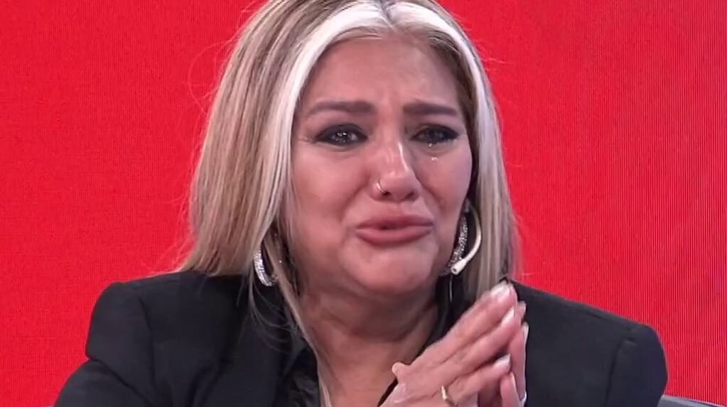Gladys La Bomba Tucumana durante una entrevista