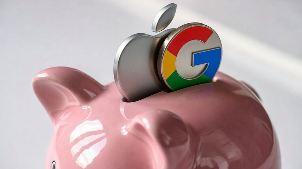 Logos de Google y Apple