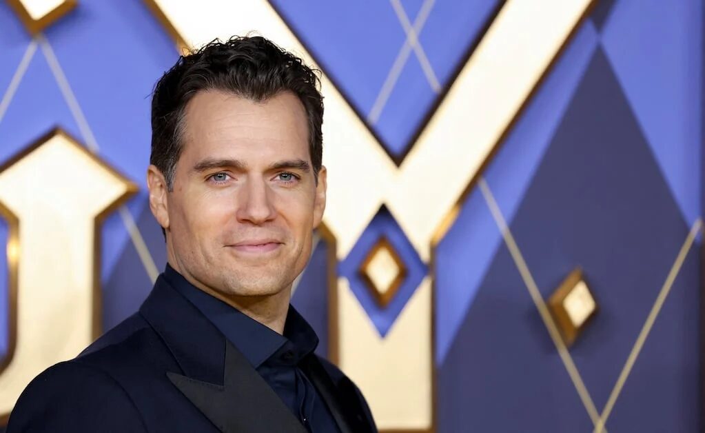 Henry Cavill en una sesión de entrenamiento