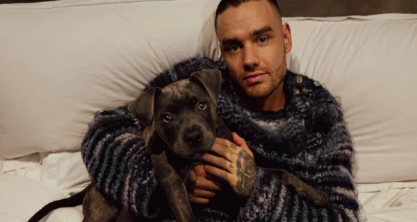 Liam Payne con su hijo Bear