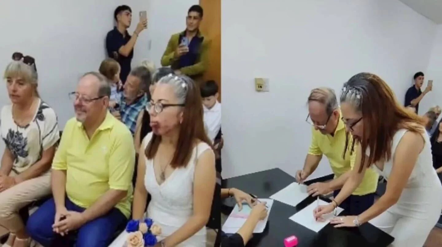 Horacio Cirio y su familia en un evento, mostrando expresiones de preocupación