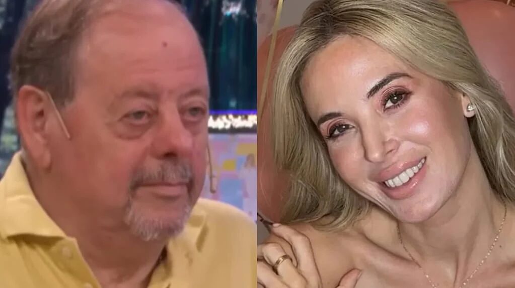 Horacio Cirio durante la entrevista sobre su relación con Jesica Cirio