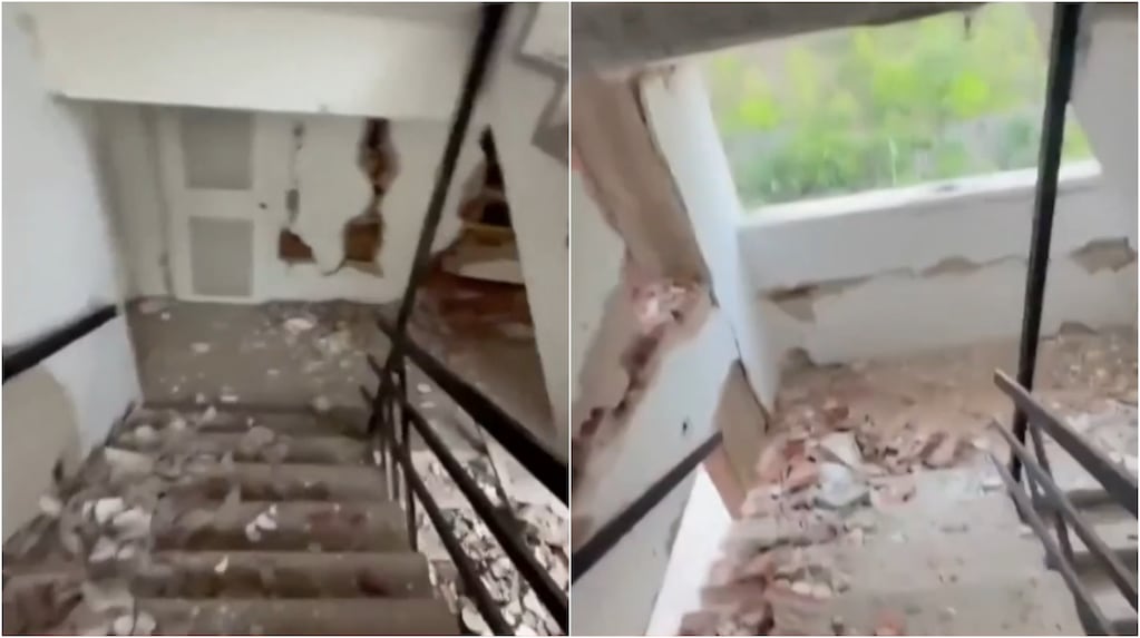 Derrumbe de edificio en Venezuela