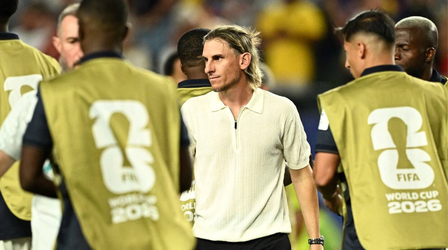 Sebastián Beccacece tras el partido entre Ecuador y Curazao en el Mundial 2026