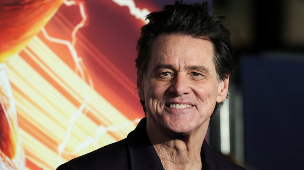 Jim Carrey reflexionando sobre la felicidad
