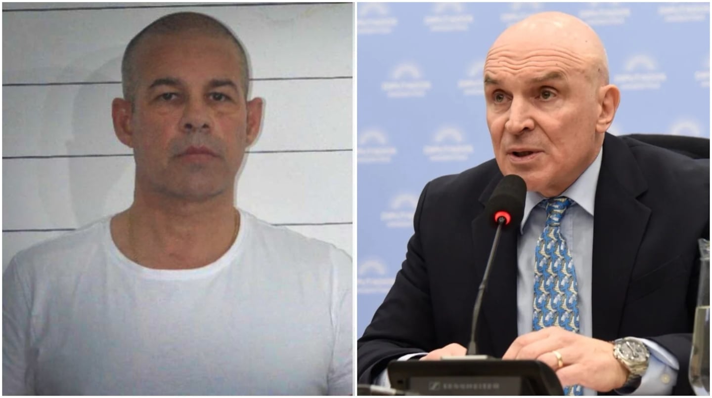 José Luis Espert y Fred Machado en contexto de indagatoria por lavado de dinero