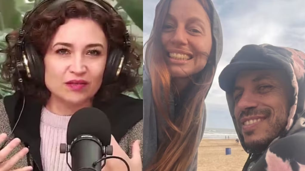 Julia Mengolini hablando sobre las denuncias de Nacho Levy