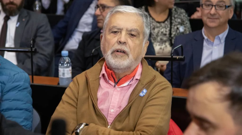 Julio De Vido en un juicio