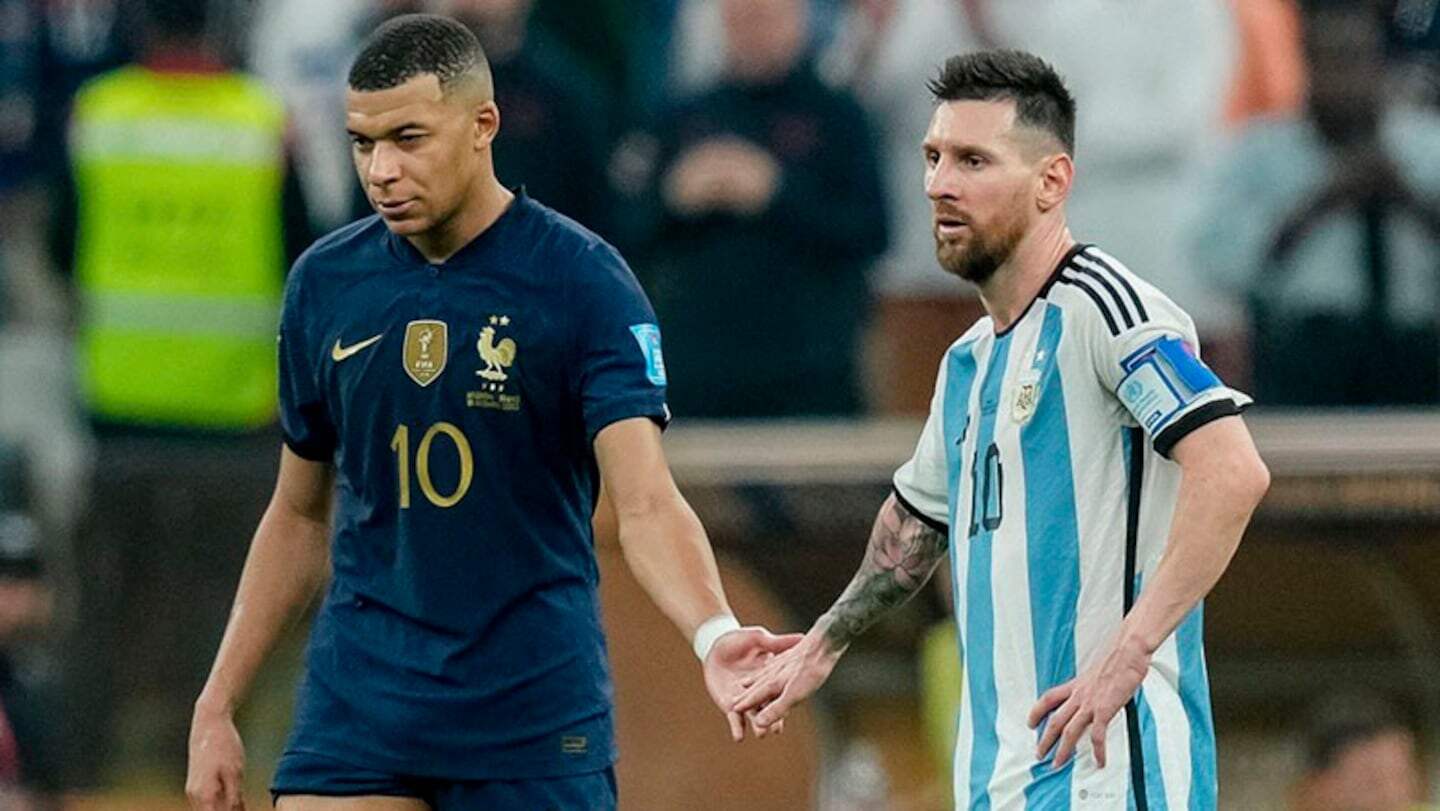Kylian Mbappé y Lionel Messi durante el Mundial 2026