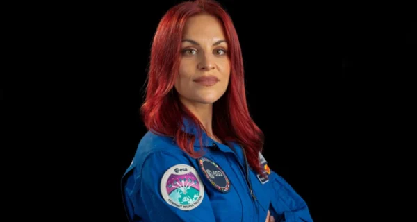 Sara García Alonso durante su visita a Argentina