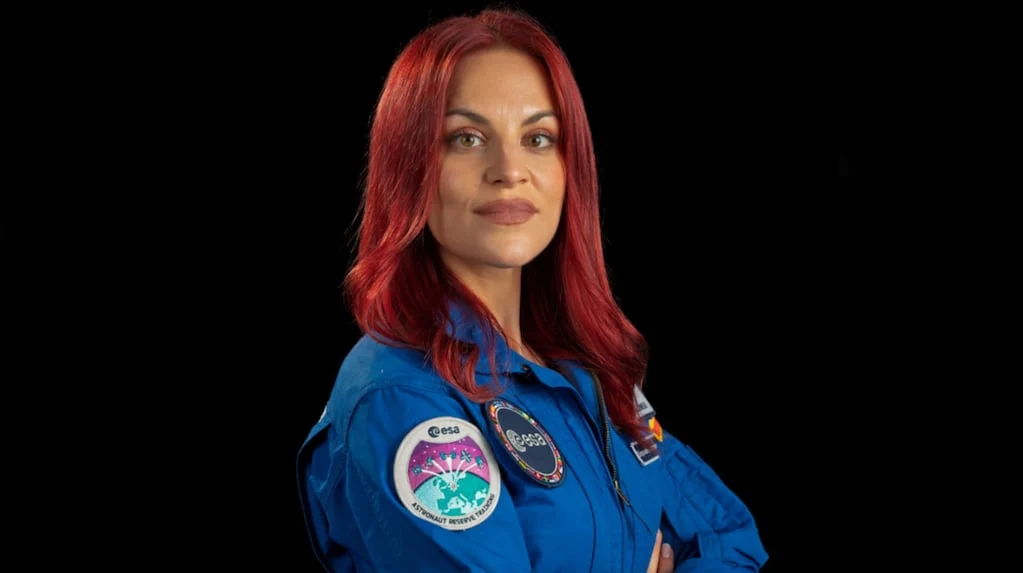 Sara García Alonso durante su visita a Argentina