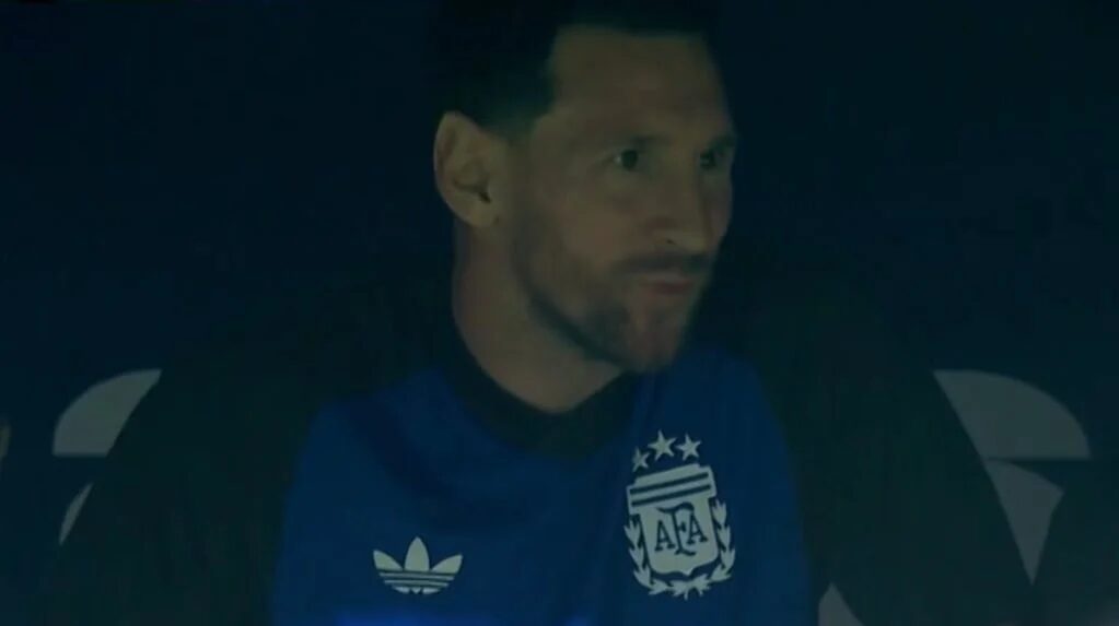 Lionel Messi celebrando el gol de Giovani Lo Celso en el Mundial 2026