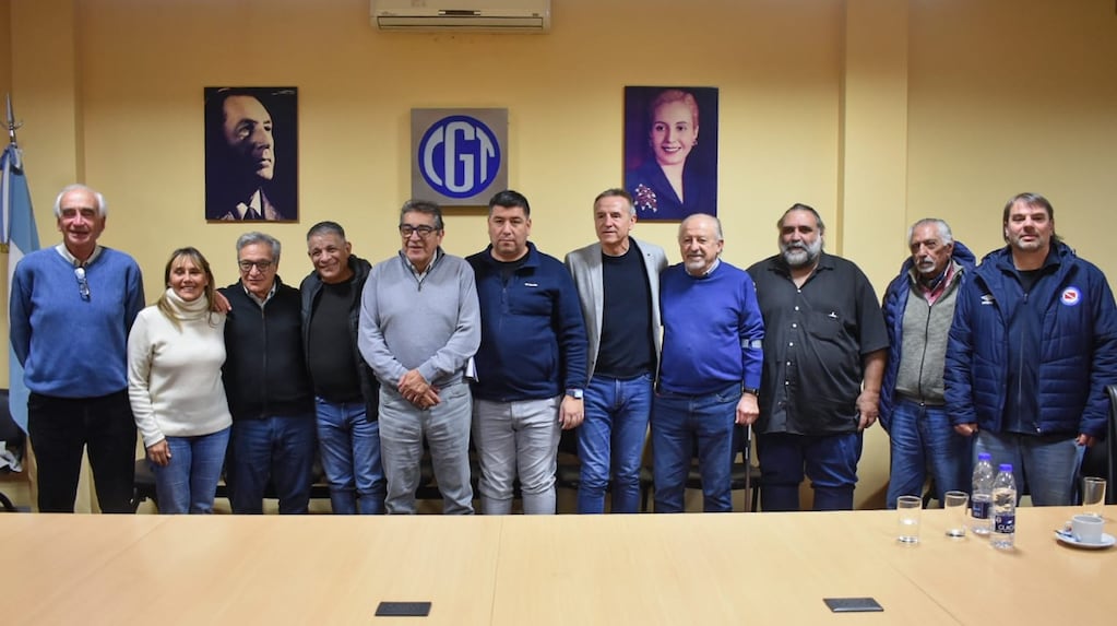 Reunión de la CGT en la sede de Azopardo