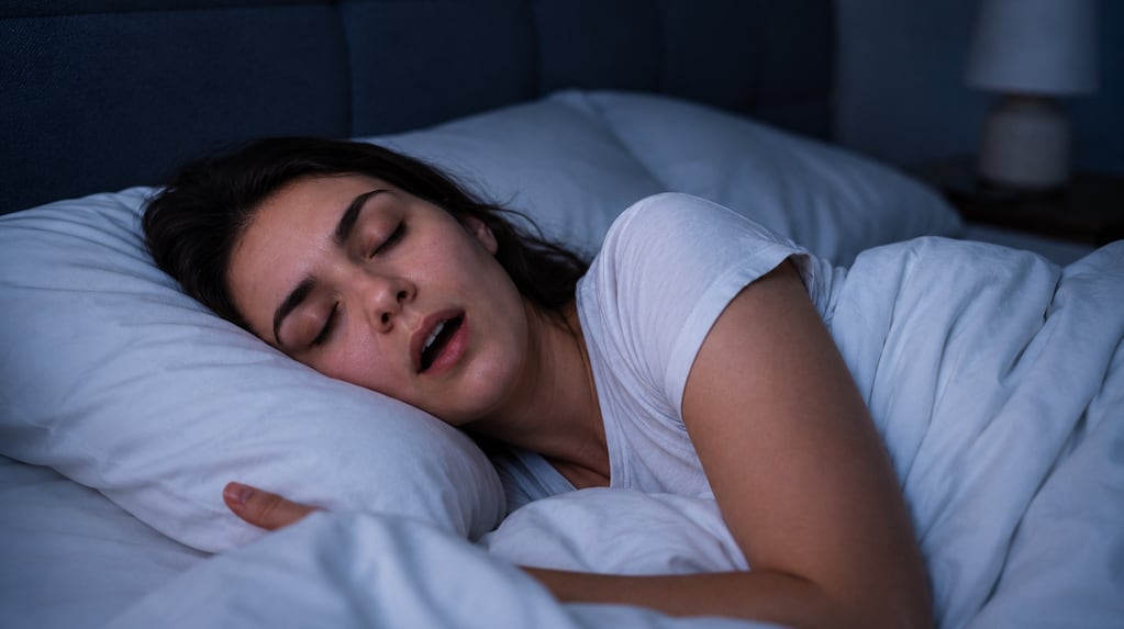 Persona hablando dormida
