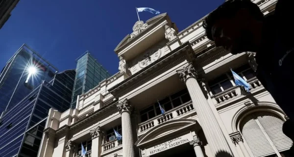 Gráfico sobre la cuenta corriente cambiaria en Argentina