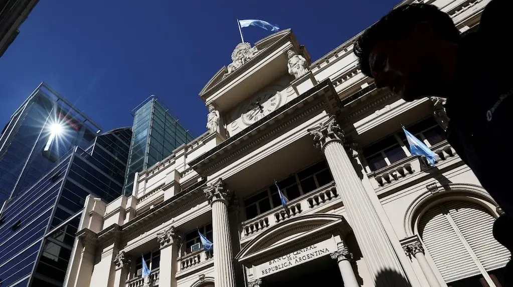 Gráfico sobre la cuenta corriente cambiaria en Argentina