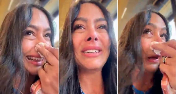 Larissa Riquelme emocionada tras el triunfo de Paraguay en el Mundial 2026