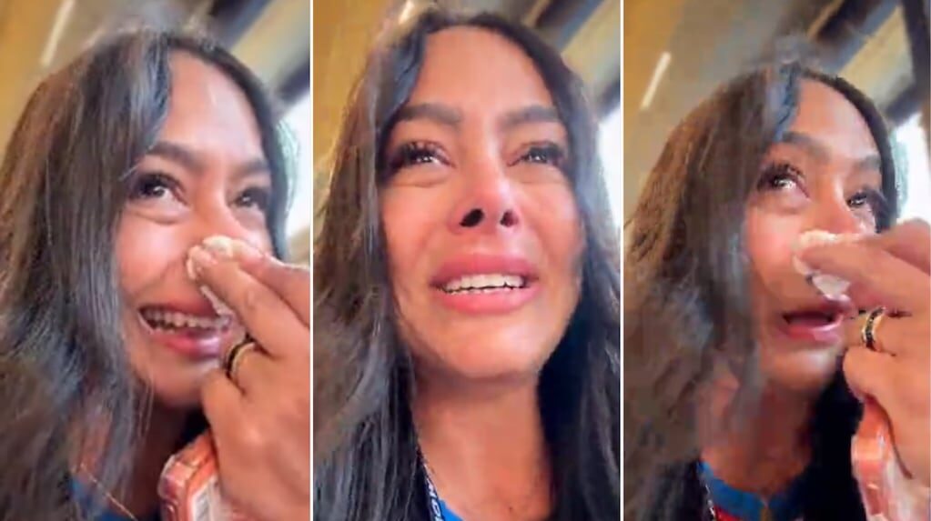 Larissa Riquelme emocionada tras el triunfo de Paraguay en el Mundial 2026