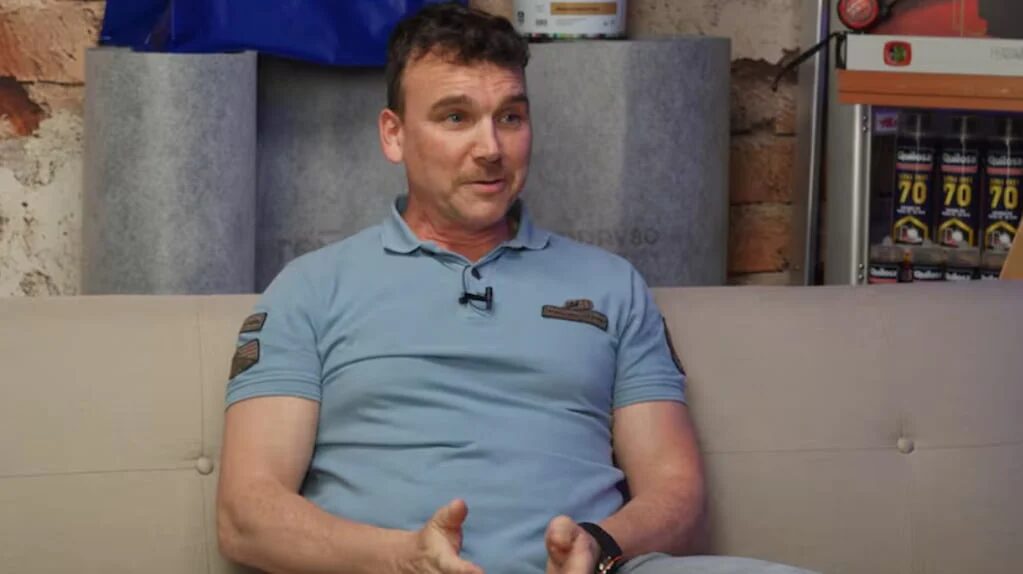 Manuel Armando, albañil con 30 años de experiencia