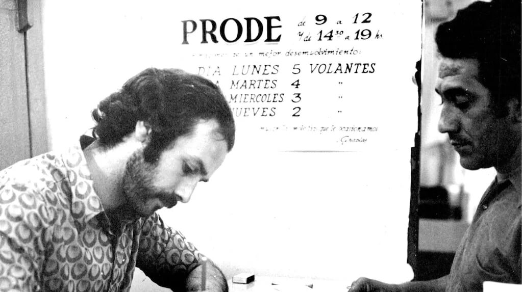 Imagen de una boleta del Prode