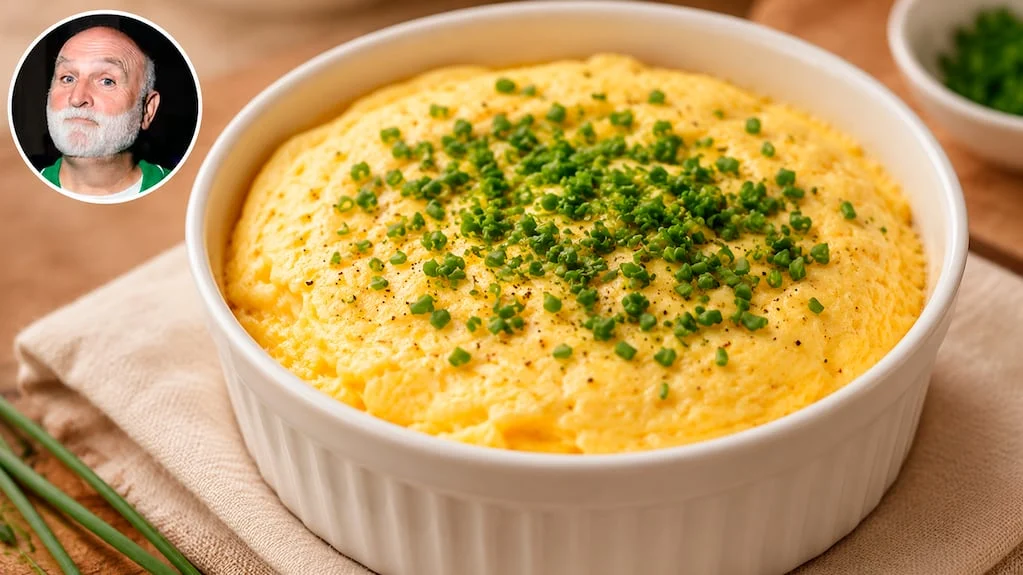 Tortilla de mayonesa preparada por José Andrés