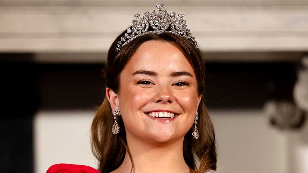 La princesa Ariane de los Países Bajos en su debut con tiara