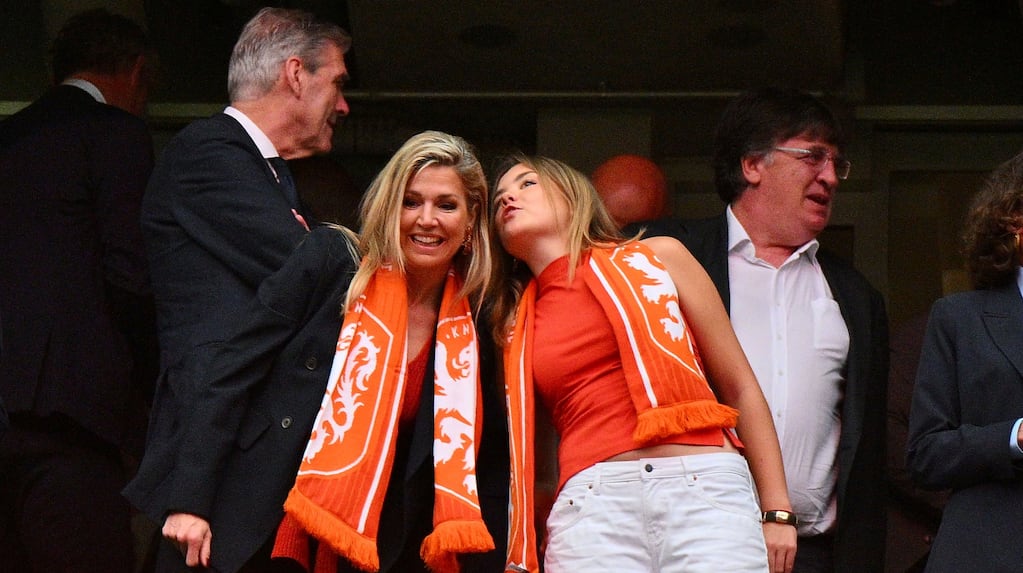 Reina Máxima Zorreguieta con camiseta de Curazao en el Mundial 2026