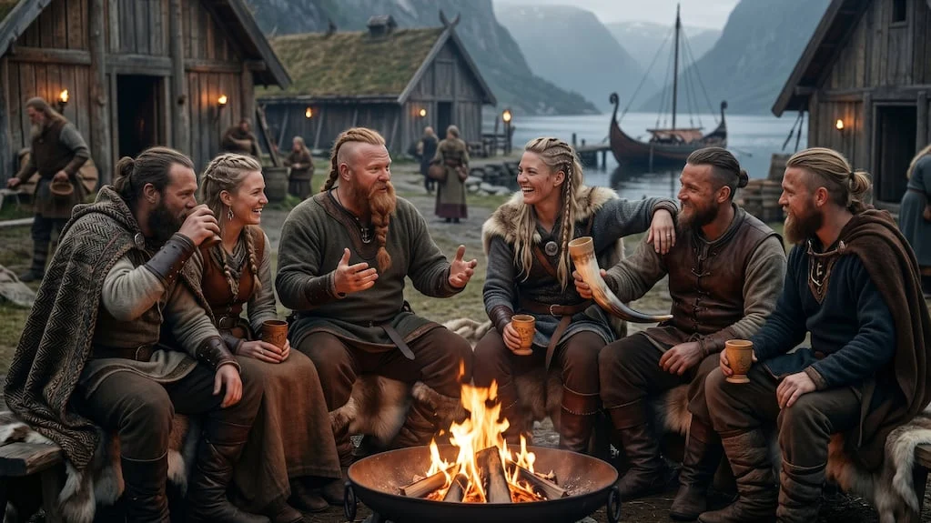 Representación de la cultura vikinga y sus valores sobre la amistad