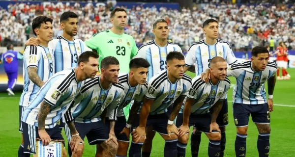 Formación de la Selección argentina en el Mundial 2026