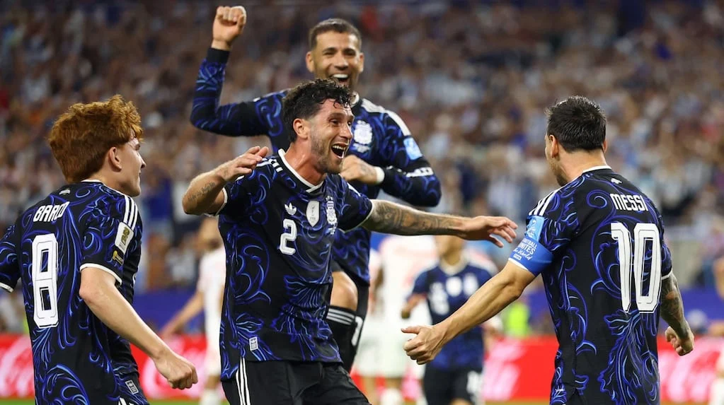 Lionel Messi celebra un gol en el Mundial 2026