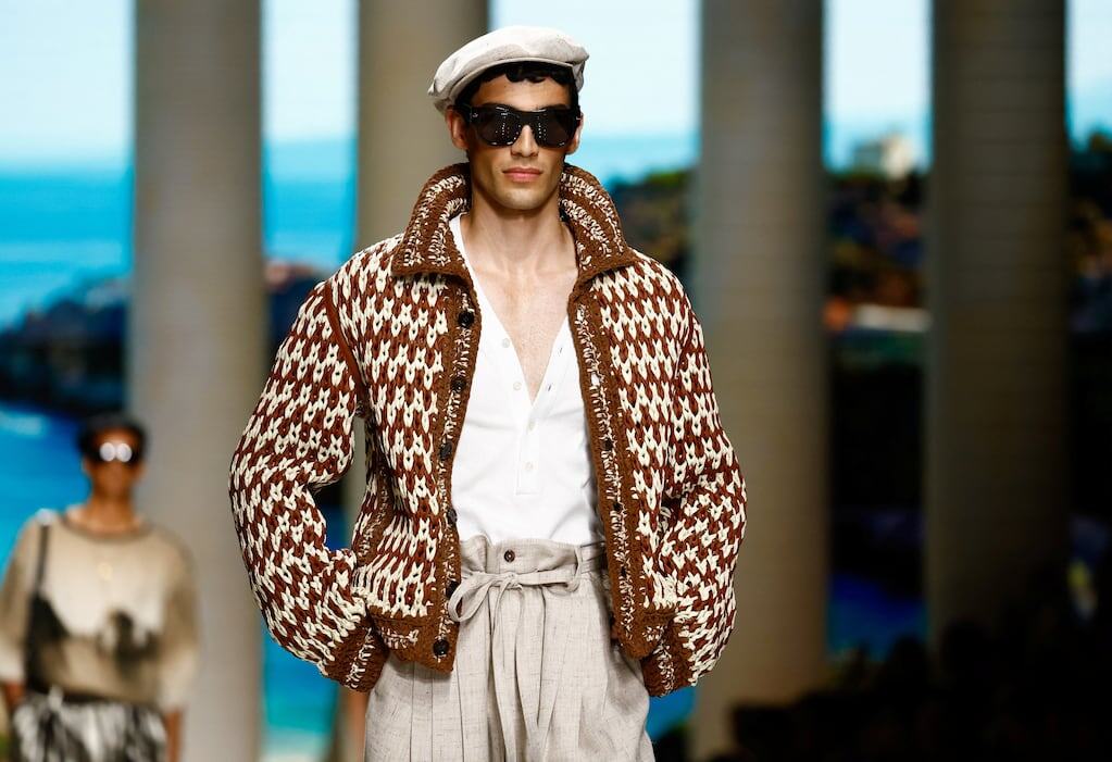 Desfile de moda masculina en París