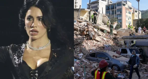 Lali Espósito en apoyo a las víctimas de terremotos en Venezuela
