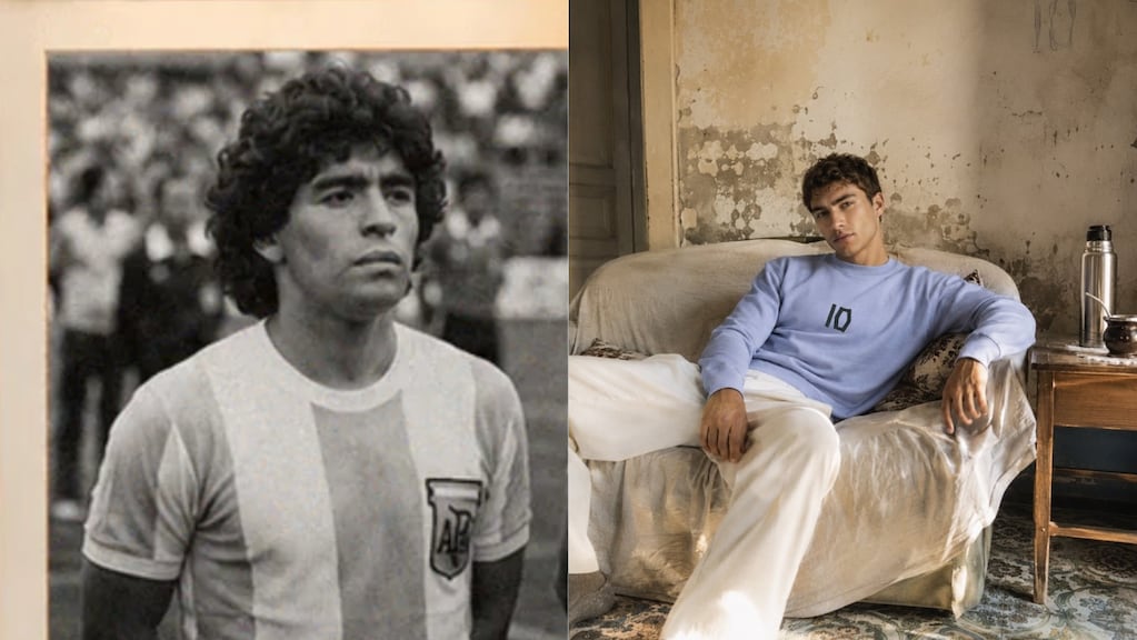 Prendas de la nueva colección de Maradona Official