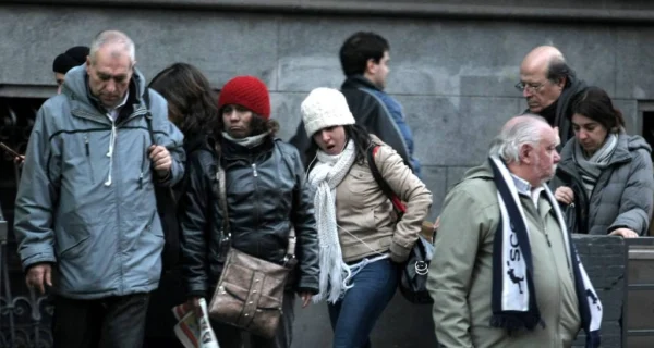 Temperaturas frías en Argentina