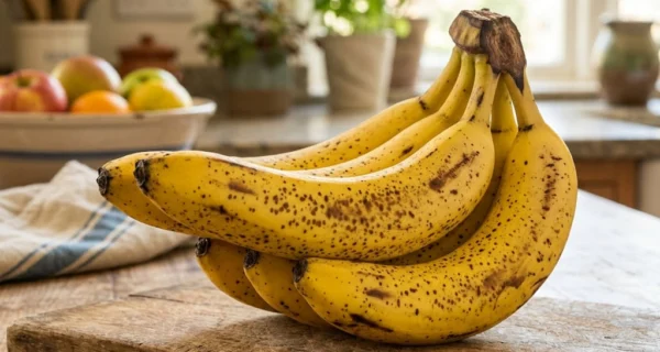 Bananas con manchas marrones