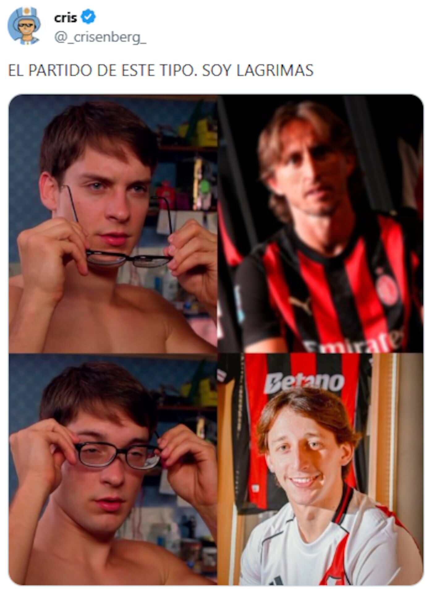 Collage de reacciones de un aficionado durante el partido entre Paraguay y Alemania en el Mundial 2026