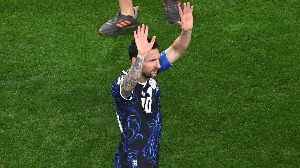 Lionel Messi celebra un gol en el Mundial 2026
