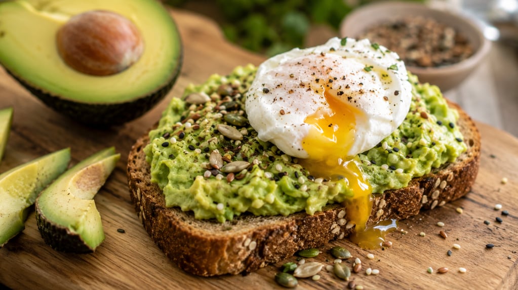 Palta en una mesa lista para ser consumida