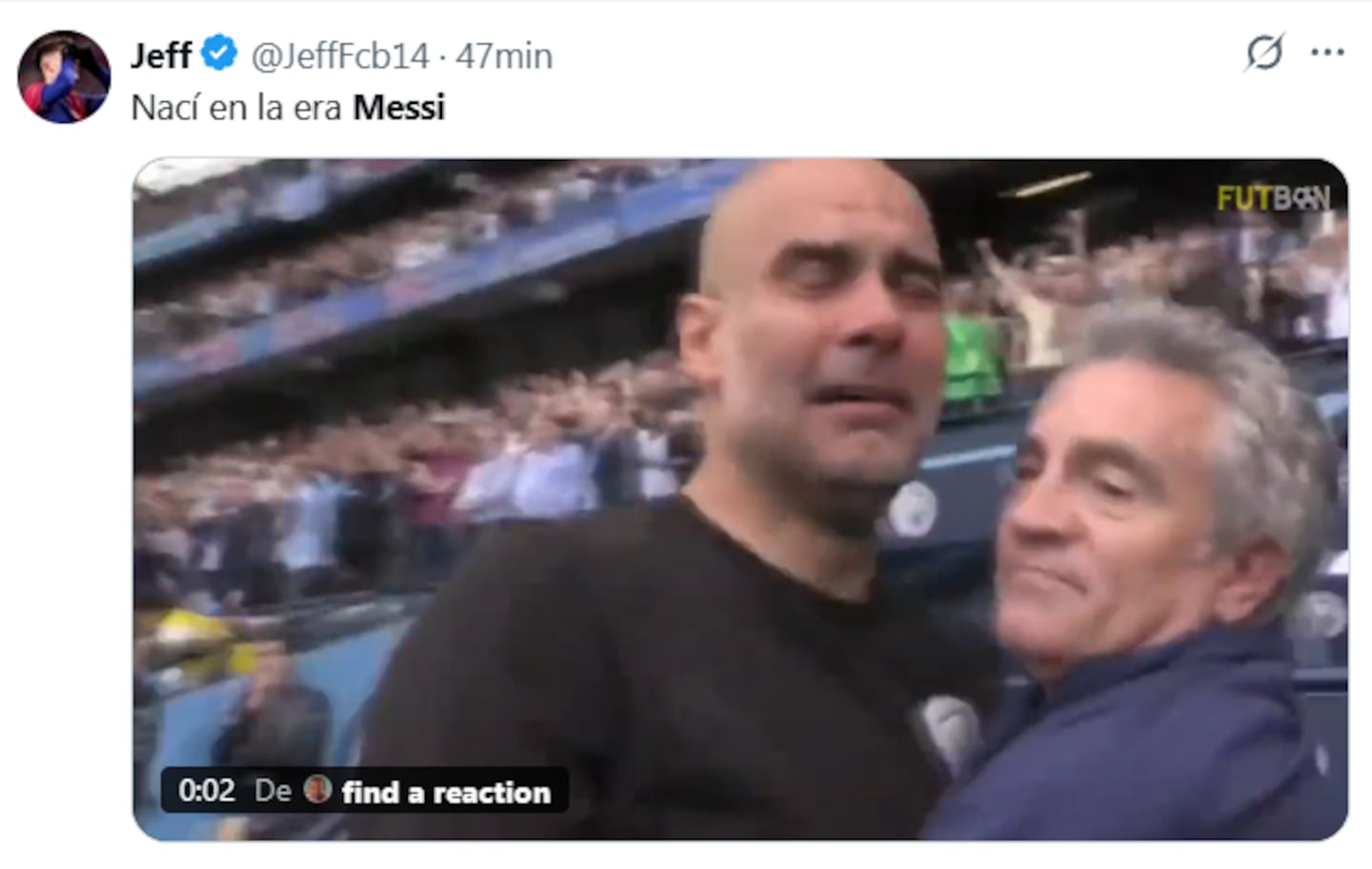 Celebración de dos hombres tras la victoria de Argentina en el Mundial 2026