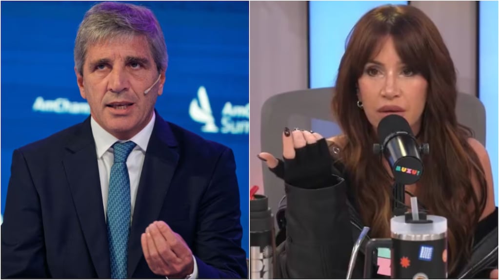 Luis Caputo critica a Florencia Peña