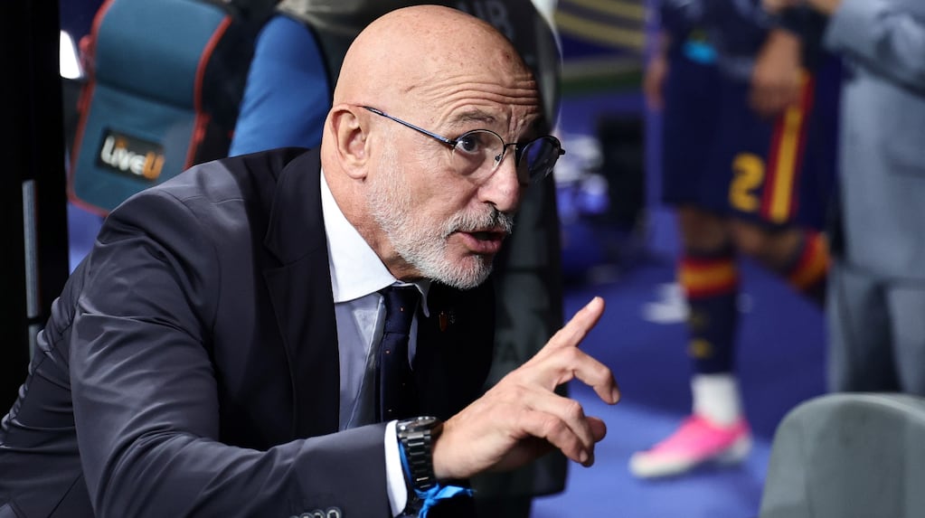 Luis de la Fuente y Julián Álvarez en el Mundial 2026