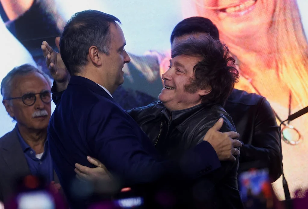 Manuel Adorni durante su gestión como Jefe de Gabinete