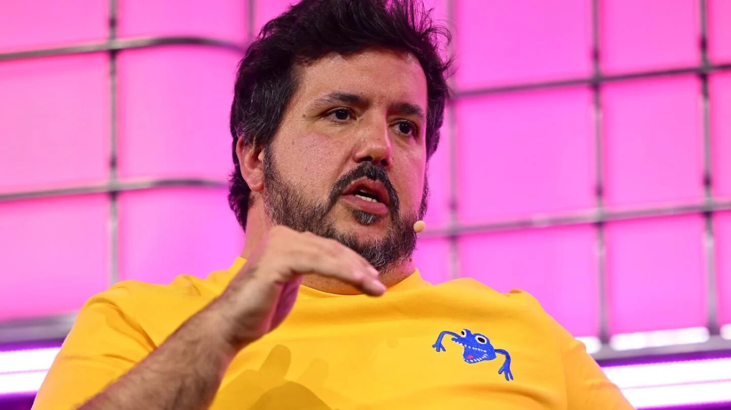 Manuel Beaudroit, CEO de Belo, durante una entrevista en el Web Summit Rio 2026